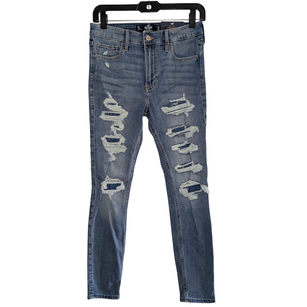 Hollister Women Jeans, High-Rise Super Skinny Jeans, Sz 3S NEW